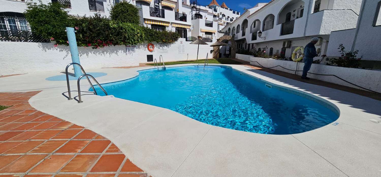 Semi-detached house in gated community in Nerja