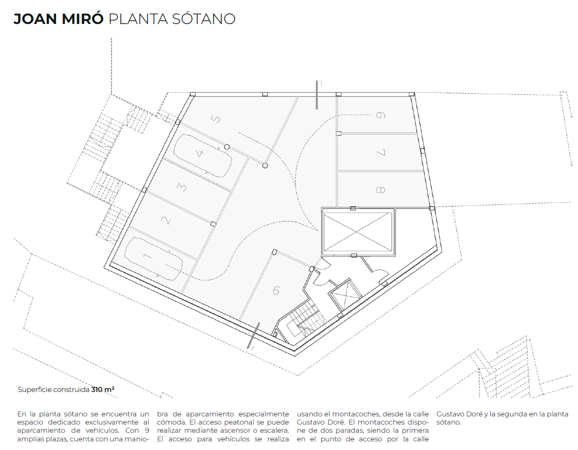 Terrain urbain avec projet dans la capitale Malaga