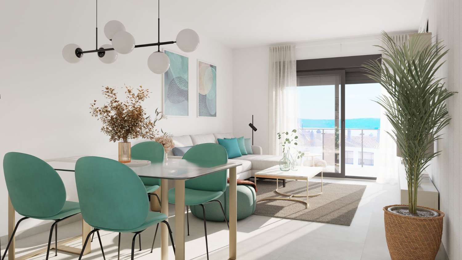 Projet exclusif d'appartements de luxe de 2 et 3 chambres